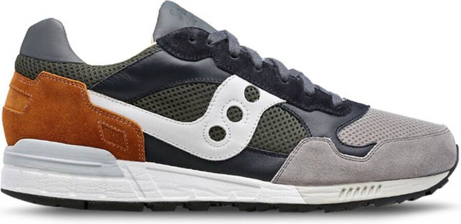 Saucony Sneakers Van Stof En Suede Met Rubberen Zool