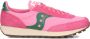 Saucony Trainer 80 Sneakers Suède Dames Roze - Thumbnail 1