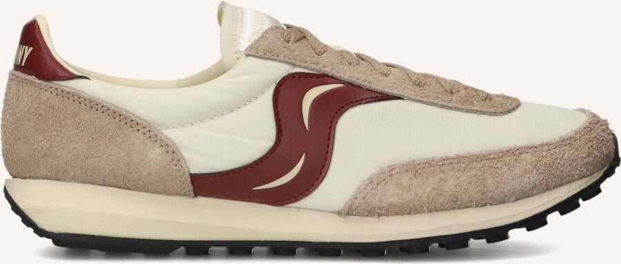 Saucony Trainer 80 Sneakers Textiel Heren Creme
