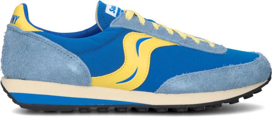Saucony Trainer 80 Sneakers Textiel Heren Geel