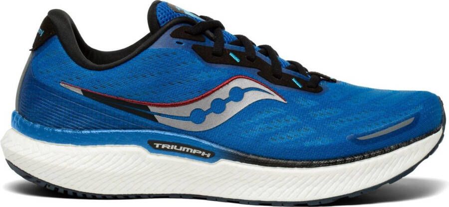 Saucony Triumph 19 Heren Sportschoenen Hardlopen Weg blauw