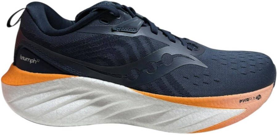 Saucony Triumph 22 Hardloopschoenen Blauw 1 2 Vrouw