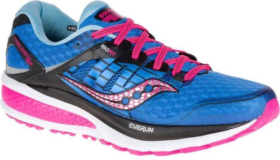 Saucony Triumph Iso 2 Purple Pink Silver hardloopschoen