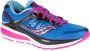 Saucony Triumph Iso 2 Purple Pink Silver hardloopschoen - Thumbnail 1