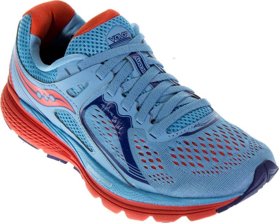 Saucony Valor hardloopschoen Dames Hardloopschoenen Vrouwen blauw rood