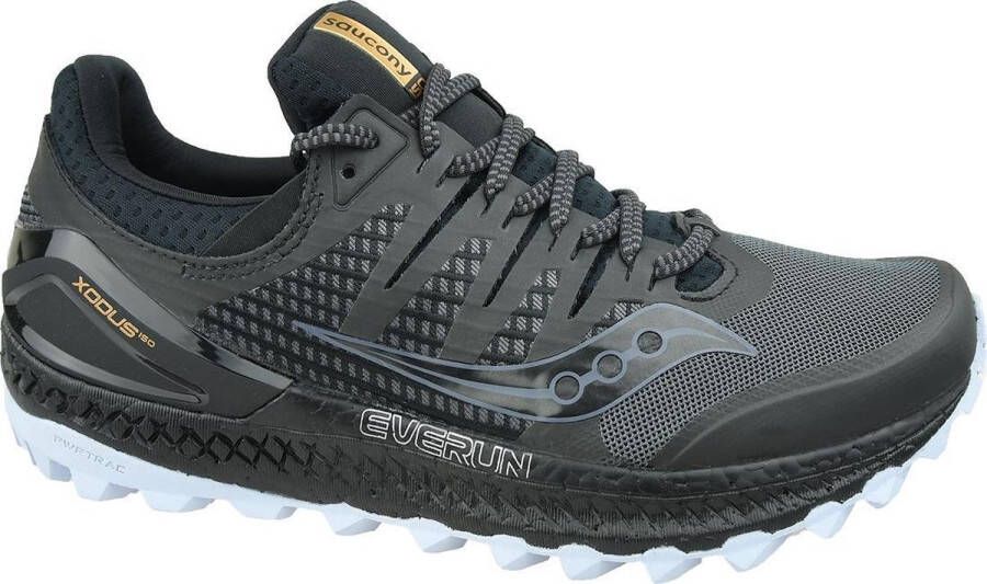 Saucony Xodus Iso 3 zwart grijs trail hardloopschoenen dames (S10449-36)