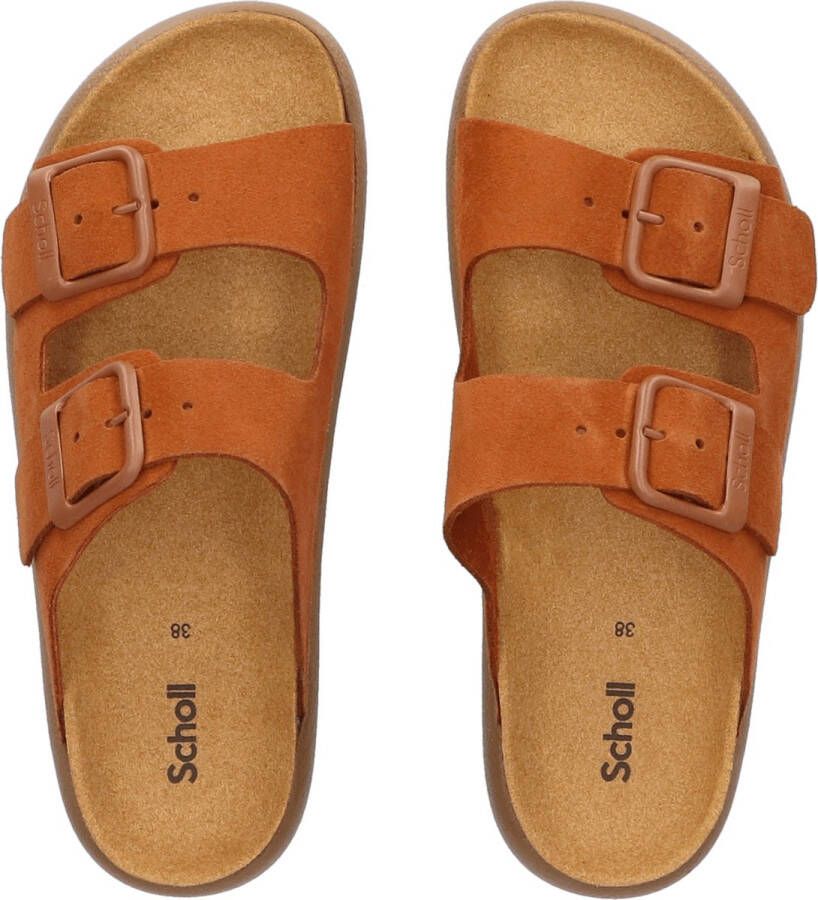 SC Noelle Chunky Dames Slippers Brandy