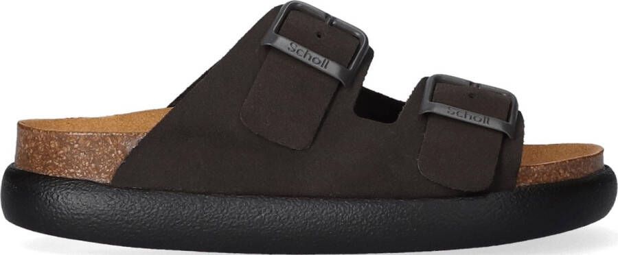 Scholl Bruine Sandalen voor Zomer Outfits Brown Dames