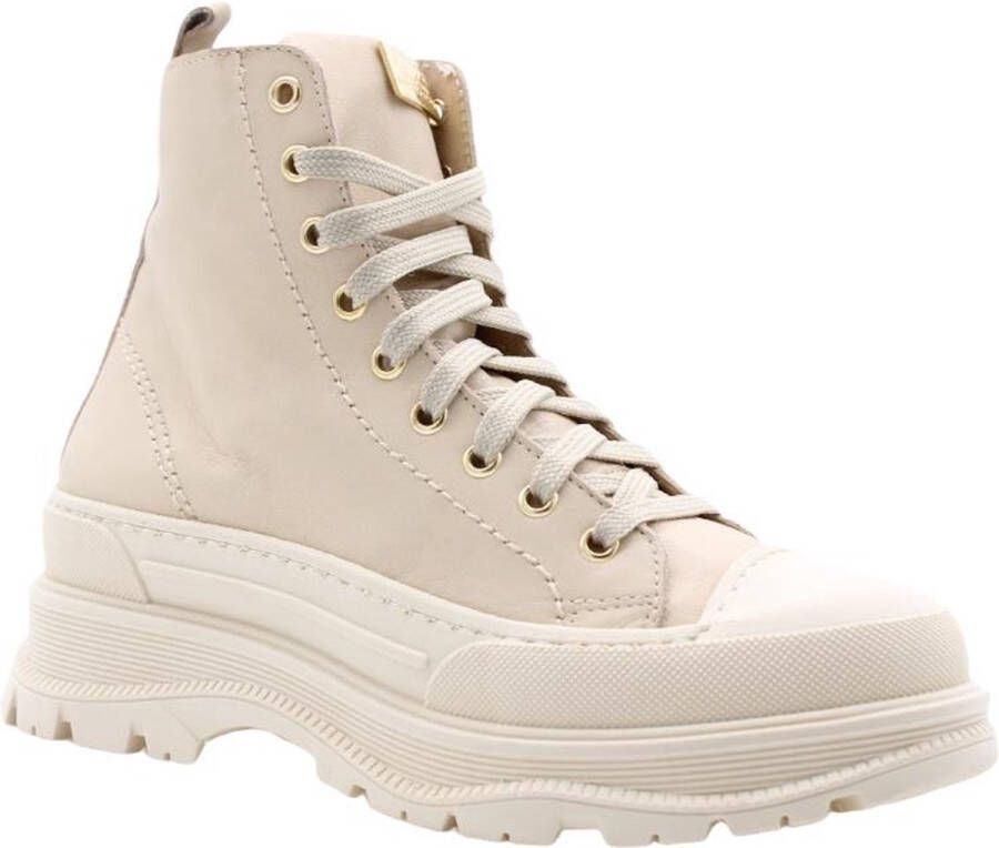 Scapa Lace-up Boots Beige Dames