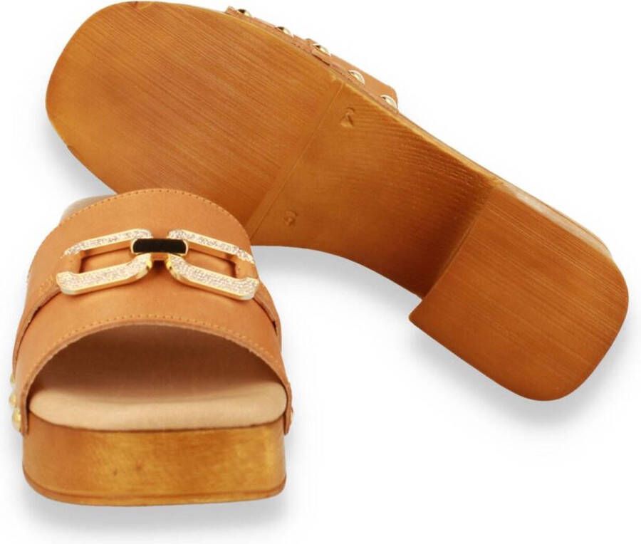 Scapa Dames Klompje Naturel COGNA