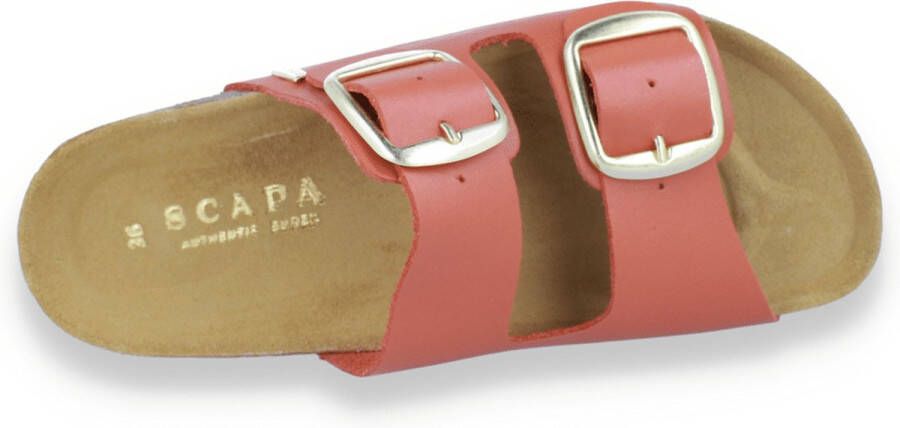 Scapa Dames Slipper Oranje