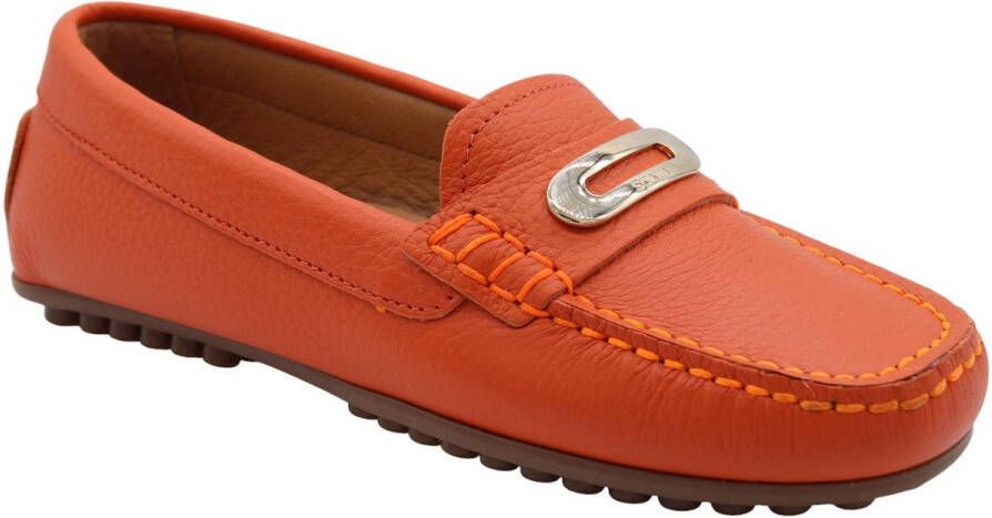 Scapa Stijlvolle Loafers voor Vrouwen Orange Dames