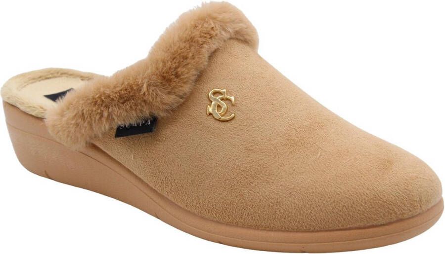 Scapa Pantoffel Camel