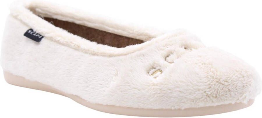Scapa Gezellige Thon Pantoffels White Dames