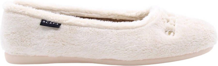 Scapa Gezellige Thon Pantoffels White Dames - Foto 8