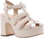 Scapa Sandaal Sudan Stijl Beige Dames - Thumbnail 3