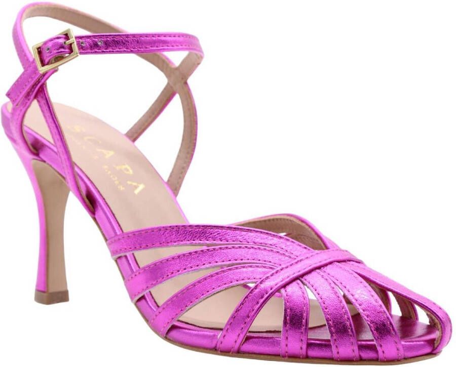 Scapa High Heel Sandals Purple Dames