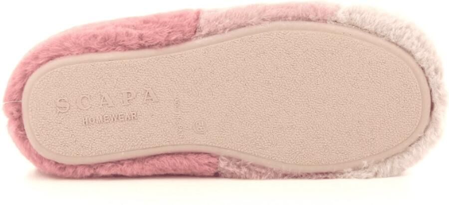 Scapa Dames Pantoffel Roze Rose