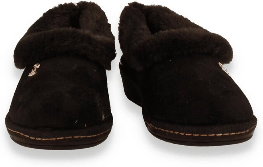 Scapa Dames Pantoffel Zwart