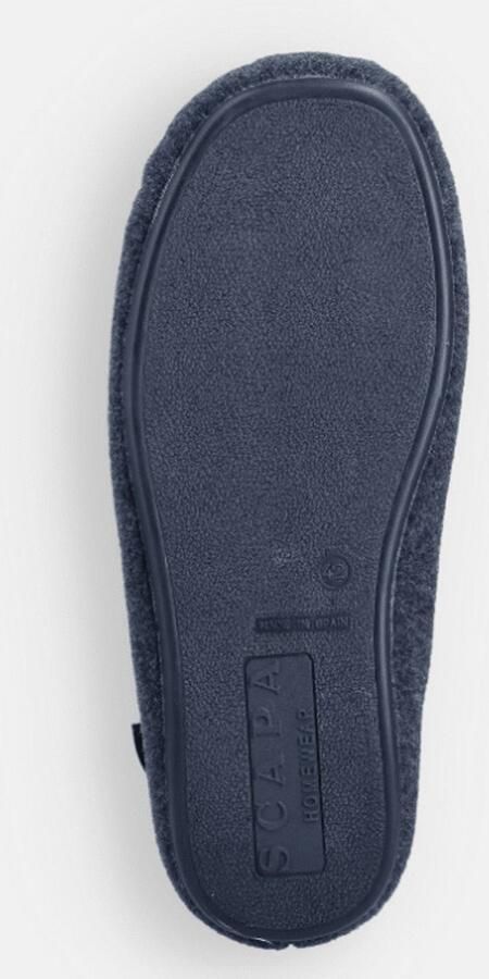 Scapa Heren Pantoffel Blauw - Foto 2
