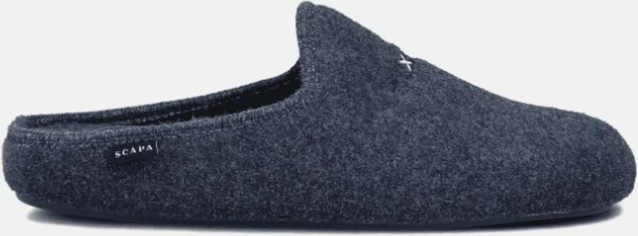 Scapa Heren Pantoffel Blauw - Foto 3