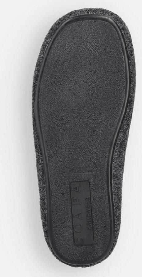 Scapa Heren Pantoffel Grijs Grau