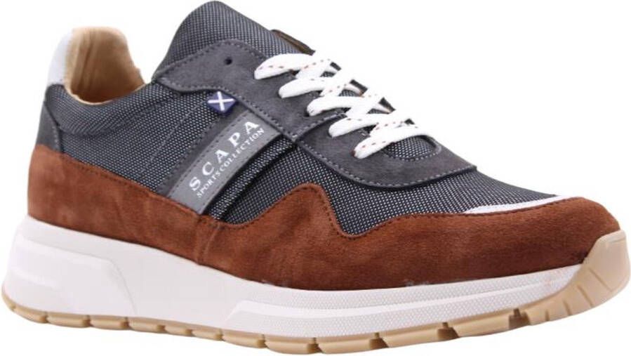Scapa Moderne Sneaker voor Mannen Blue Heren