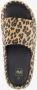Scapino Dames badslippers met panterprint zwart - Thumbnail 2