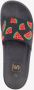 Scapino Dames badslippers met watermeloenen Zwart - Thumbnail 3