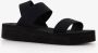 Scapino Dames sandalen met plateauzool zwart - Thumbnail 3