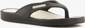 Scapino teenslippers met voorgevormd voetbed Zwart
