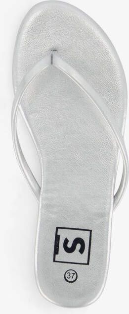 Scapino Dames teenslippers zilver