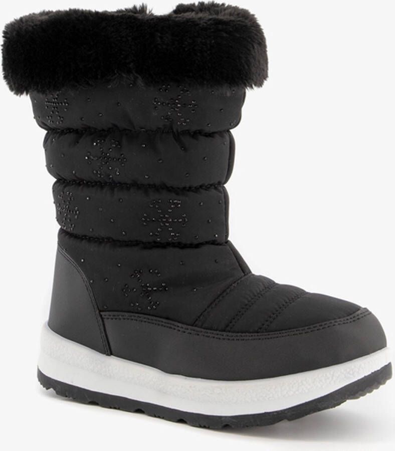 Scapino Gevoerde kinder snowboots Zwart