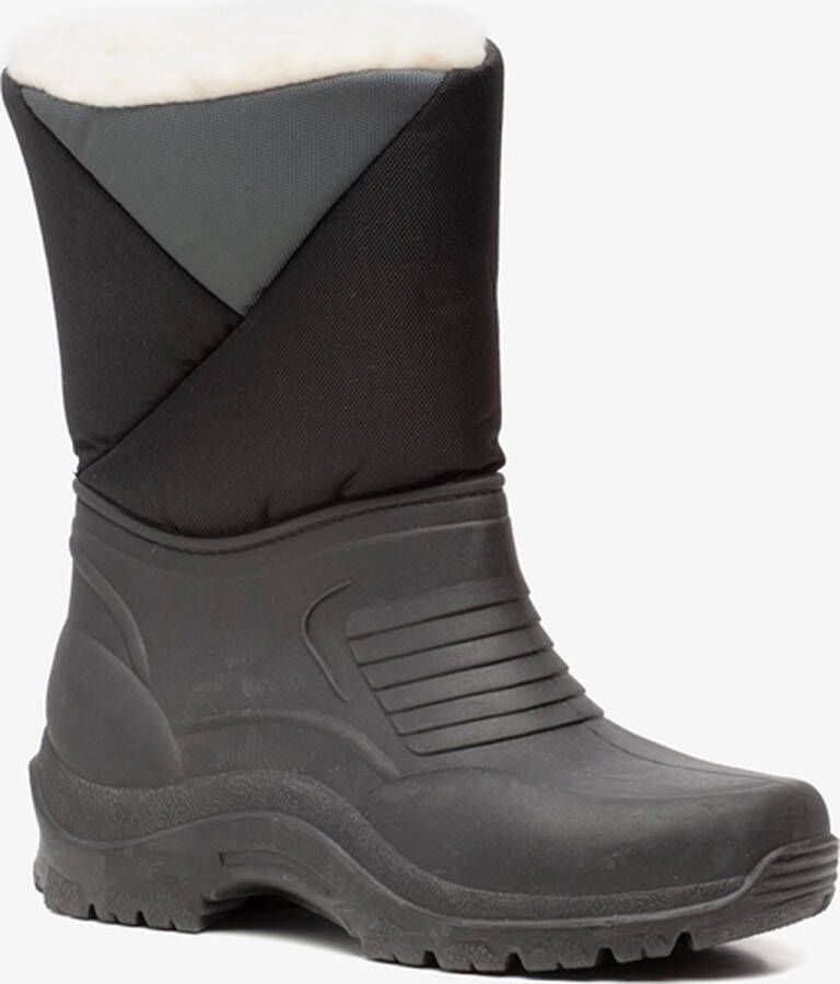 Scapino Gevoerde snowboots Zwart Moonboots