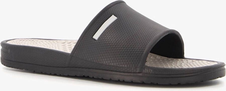 Scapino badslippers zwart Schoenen