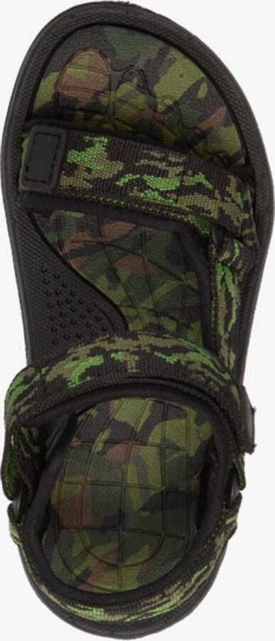 Scapino jongens sandalen met camouflageprint Zwart