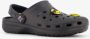 Scapino Kinder klompen zwart met smileys Clogs - Thumbnail 1