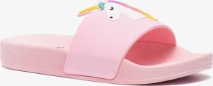 Scapino Meisjes badslippers roze met unicorn