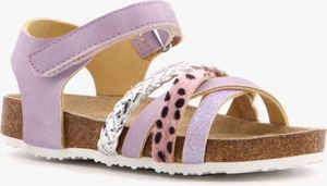 Scapino Meisjes bio sandalen paars zilver