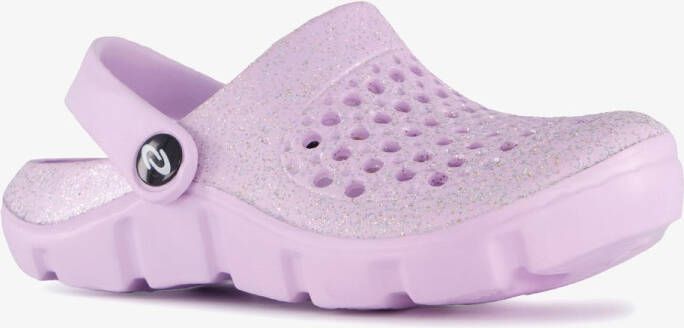 Scapino Meisjes klompen met glitters lila Clogs