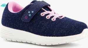 Scapino Meisjes sneakers met glitters Blauw