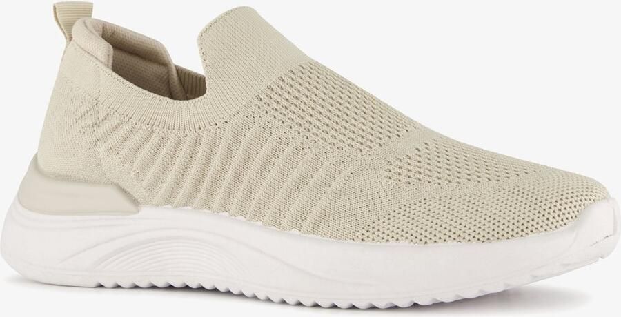 Scapino Dames instap sneakers beige
