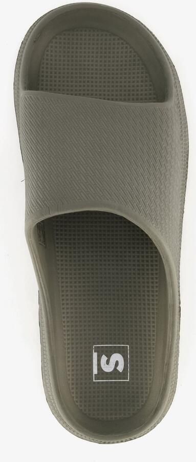 Scapino Heren badslippers donkergroen