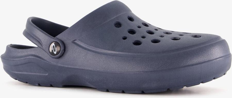 Scapino Heren klompen met hielbandje blauw
