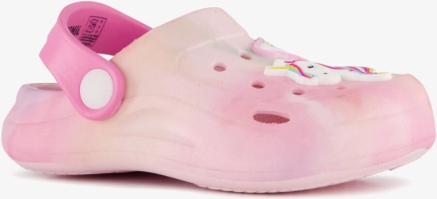 Scapino Kinder eenhoorn klompen roze Clogs