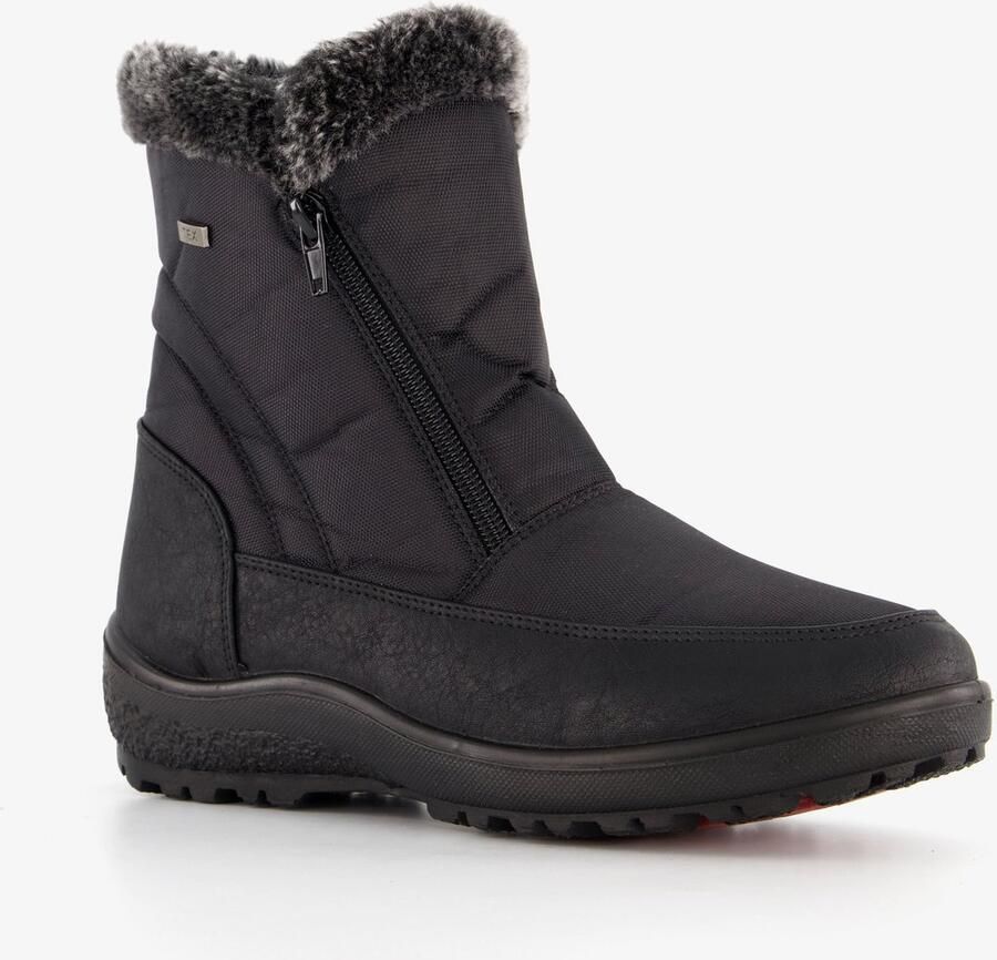 Scapino Mountain Peak gevoerde dames snowboots zwart Moonboots