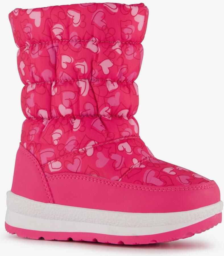 Scapino Mountain Peak gevoerde kinder snowboots roze Moonboots