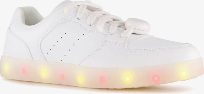 Scapino unisex sneakers met lichtjes wit Uitneembare zool