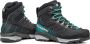 Scarpa Mescalito trek GTX W 61053 202 dark anthracite tropical green - Thumbnail 1