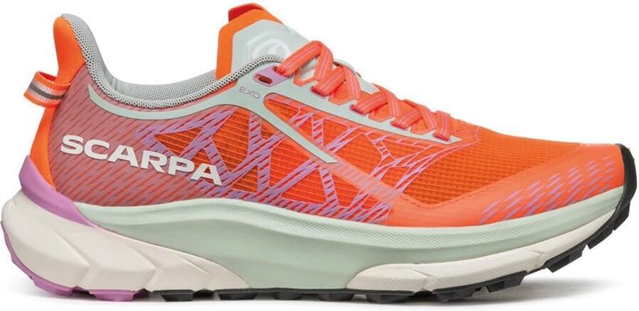 Scarpa Golden Gate 2 W Trailrunning schoenen Oranje Fluo Orchidee
